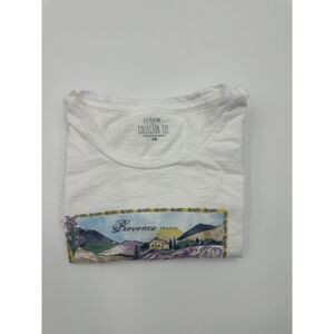 J. Crew Collector Tee for Kids Provence Crew Neck Sz XS Soft & Comfy Casual Tee